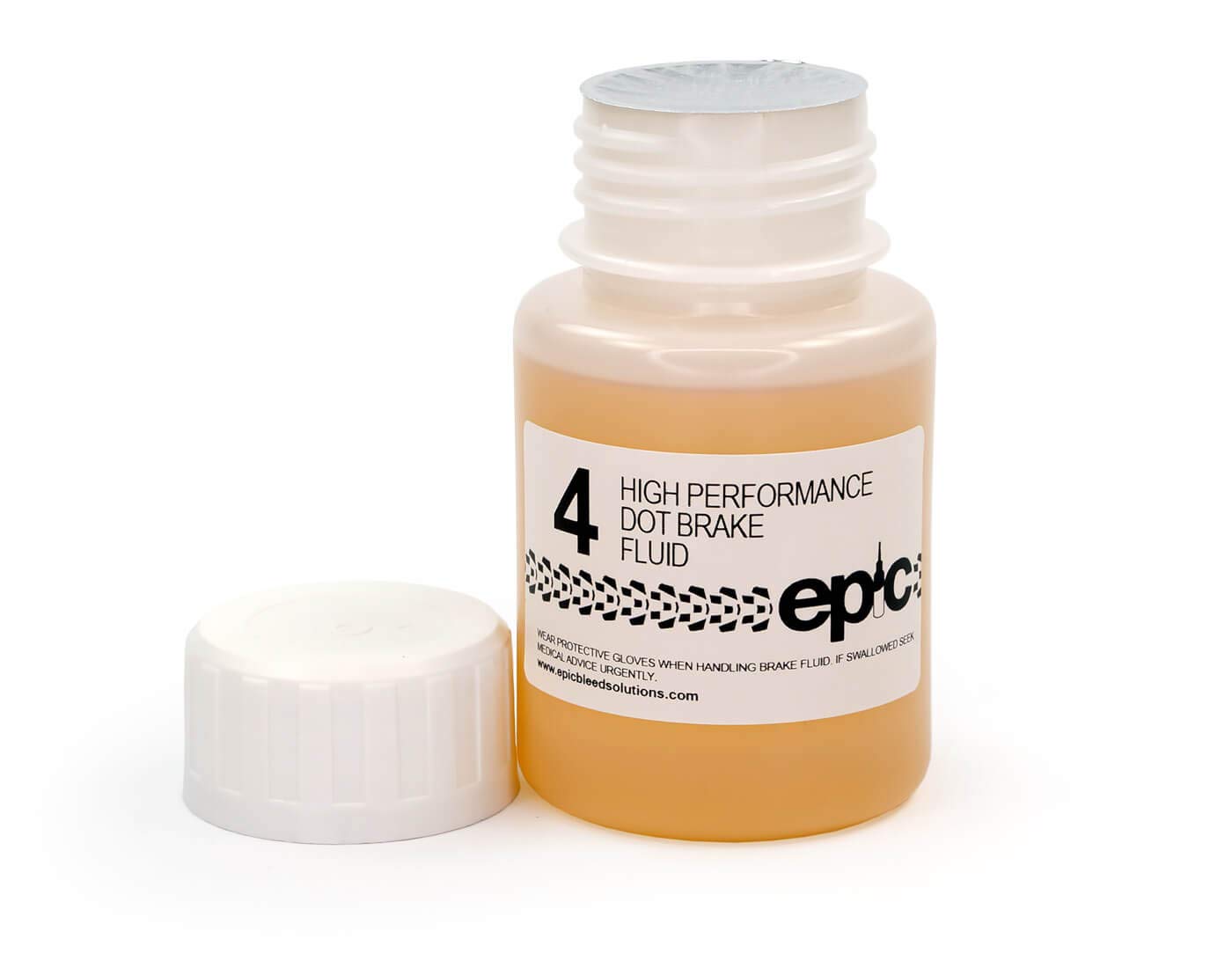 Epic DOT 4 Brake Fluid - 100ml - Perfect for Bleeding Bengal, Clarks, Formula and Hayes Brakes - Epic Bleed Solutions