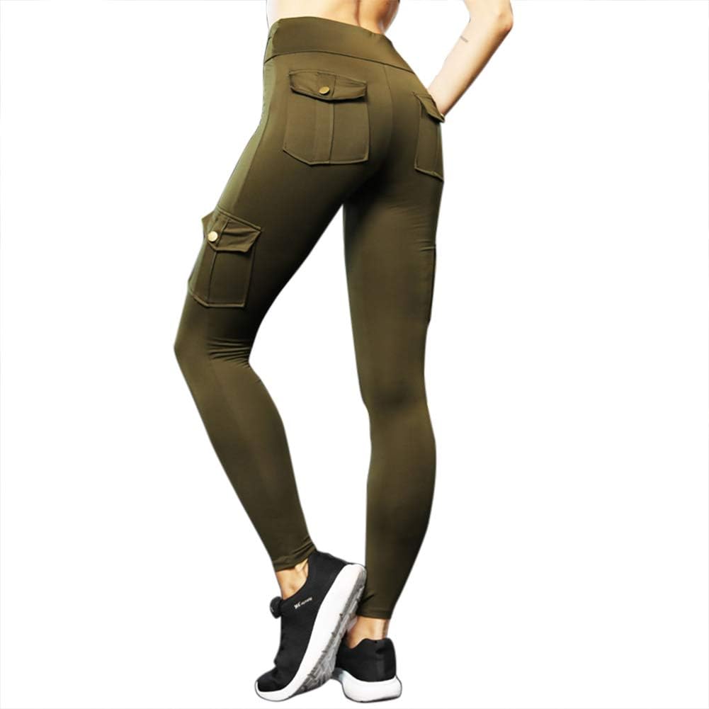 Luxurat Women Elastic Yoga Leggings 
