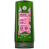 Yves Rocher Raspberry Vinegar Protective Shine Conditioner for Blonde &amp; Light Hair, Lightweight Color Protection with Calendula Oil, Sulfate-Free Silicone-Free, Detangles &amp; Boosts Radiance, 6.7 fl oz