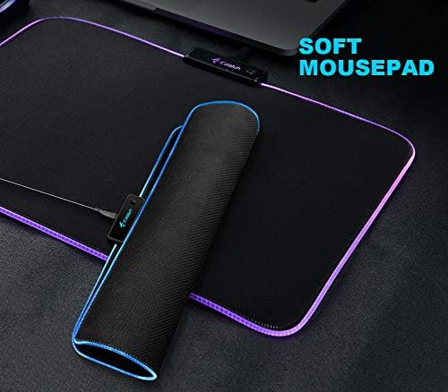 rgb mouse pad small