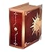 Grimoire Pro Tour, Legion | Wooden Spellbook Style Fabric Lined Portable Deck Box for MTG, Yugioh, and Other TCG | 350+ Card Capacity