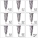 Black Micro-Pen Fineliner Ink Pens - Waterproof Archival ink Fine Point Liner Pens, Multiliner, Sketching, Anime, Artist Illustration, Technical Drawing, Office Documents, Scrapbooking, 9/Set