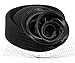 Pillbox Hat, Aniwon Wedding Hat with Veil Vintage Bow Fascinator Hats for Women (C Black)