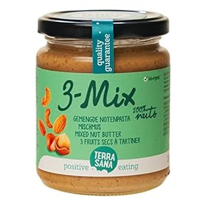 Terrasana 3 Mix Notenpasta zonder Pinda, 250 g, 1 Units