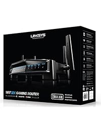 Linksys AC3200 Dual Band Gaming Router WiFi con Killer Prioritisation Motor (reacondicionado certificado) (wrt32 X  rm2)