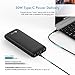 [USB C PD Portable Charger] iClever 21000mAh USB C Power Bank, Power Delivery 30W USB Type-C Portable Charger with USB 3.0 Quick Charging for Samsung Galaxy S9 / S9+, Nintendo Switch, MacBook 2016