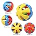FOREAST 3 Pcs Baby Rattle Ball Toys Colourful Shaking Bell Developmental Rolling Balls Newborn Handbells Infant Gift