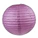 WYZworks Round Paper Lanterns 10 Pack (Purple Plum, 10