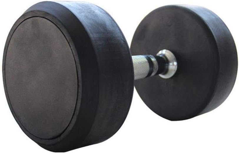 tralasume Rubber Dumbbell Fitness Equipment Constructed from Durable Materials That Increase Toughness and Stability As You Train.
