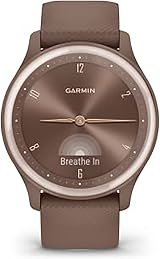 Garmin vivomove Sport Hybrid 40mm Smartwatch Cocoa view 10