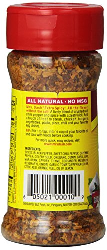 Mrs Dash Extra Spicy Seasoning - Image 4