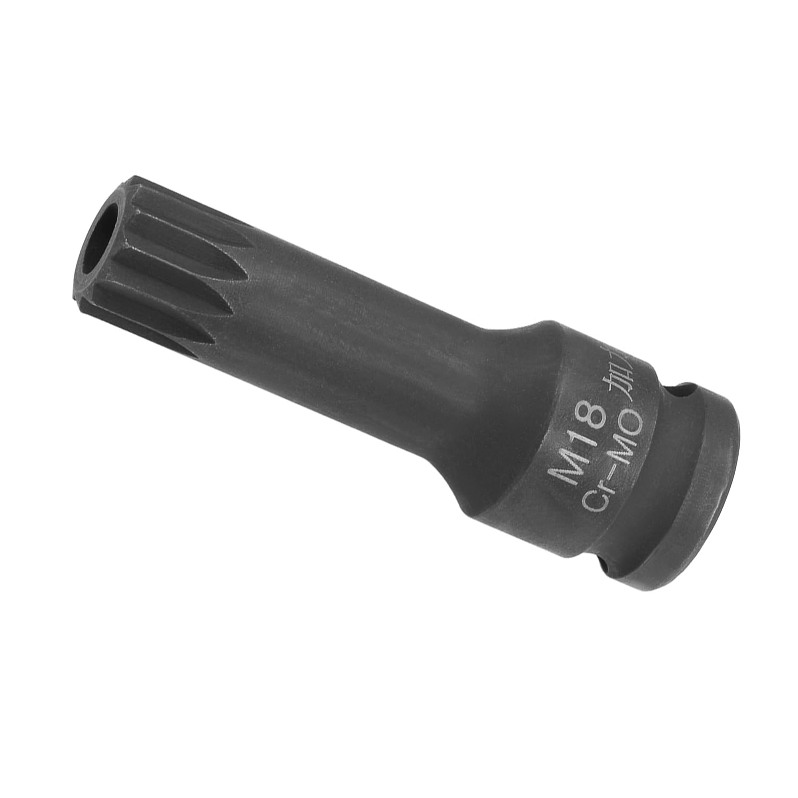 CoCud Impact Triple Square Spline Bit Socket, M18 Bit 1/2" Drive, Tamper Proof Metric Screwdriver Socket Adapter - (Applications: for Torque Wrench)