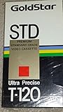 GoldStar STD Video Cassette T-120