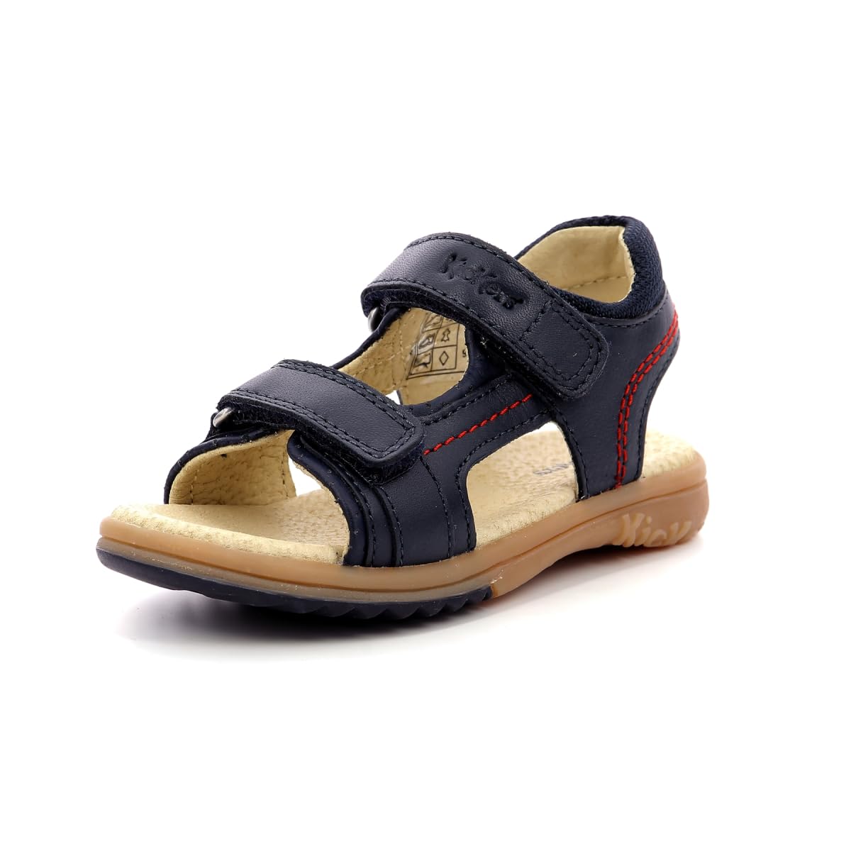 Kickers Unisex Babies’ Bonkro Sandals, Pink (Rose Clair Perm 131), 1 UK