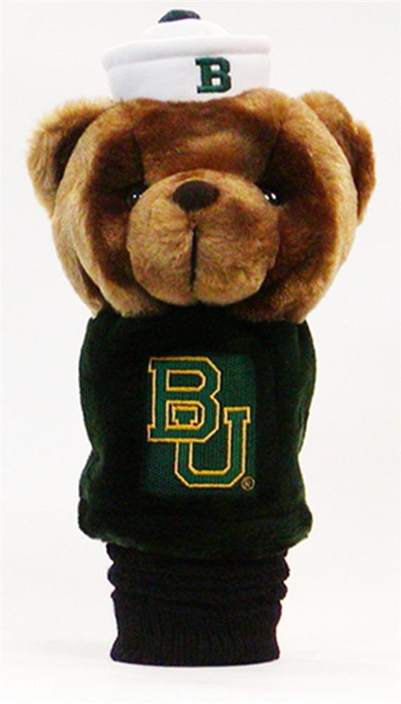 Team Golf NCAA Mascot Golf Club Headcover, Fits most Oversized Drivers, Extra Long Sock for Shaft Protection, Officially Licensed Product, Baylor Bears,Multicolor, One Size, (46913)