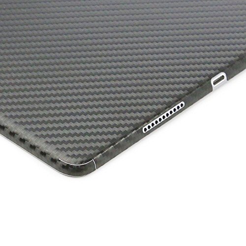 ArmorSuit - iPad Pro 10.5" (2017) Screen Protector + Black Carbon Fiber Skin Back Protector MilitaryShield w/ Lifetime Replacements - Front Anti-Bubble Ultra HD Shield (Wifi Version Only)