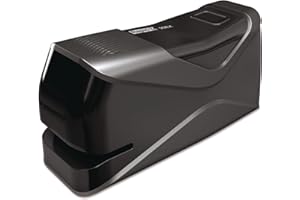 Rapid 20EX Personal Electric Stapler, 20 Sheet Capacity, Black (73126)