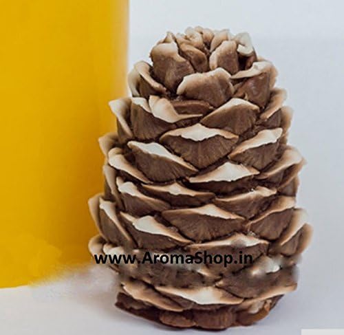 silicone pine cone 3D handmade soap candle cake decoration mold