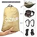 Ezfull Double Camping Hammock with Mosquito Net 660LBS Bearing Portable Outdoor Hammocks,10ft Hammock Tree Straps & 12KN Carabiners for Backpacking Camping Travel Beach Yard. 118