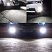 Alla Lighting 2000 Lumens High Power 2835 51-SMD Super Extremely Bright 6000K White H11LL H8LL H11 H8 H16 LED Bulbs for Fog Light Lamps Replacement