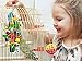 SunGrow Parrot Chewing Toy, Nibbling Keeps Beaks Trimmed, Preening Keeps Feathers Clean, Keeps Physically & Psychologically Fit, Multicolored Wooden Blocks Attract Pet’s Attentionthumb 2