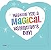 PEACEABLE KINGDOM Card Valentine Super Rainbow Charm, 1 EA
