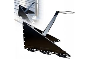 16" Stainless Steel Snow Diverters for Metal Roofs - Snow Splitter with Double Anti-Rust Coated, Triangular Roof Snow Guard f