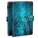 Dteck Case for iPad mini 1/2/3/4/5 - Slim Fit Premium PU Leather Multi-Angle View Folio Stand with Auto Wake/Sleep Smart Wallet Cover for iPad mini 1/Mini 2/Mini 3/Mini 4/Mini 5, Forest Night