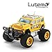 Lutema Cosmic Rocket 4CH Remote Control Truck, Yellow