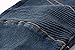 ZLZ Slim Fit Biker Jeans, Men's Super Comfy Stretch Skinny Biker Denim Jeans Pants, Size 30 (Blue)
