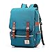 Mn&Sue Laptop Backpack for Men & Women, Durable Backpack for Travel, USB Charging Port, Casual Unisex British Style Daypack