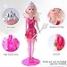 Total 120pcs - 20 Pack Clothes Party Gown Outfits for Barbie Dolls+ 100pcs Dolls Accessories Shoes Bags Necklace Mirror Hanger Tableware - The Greatfor Girl Birthday Christmas