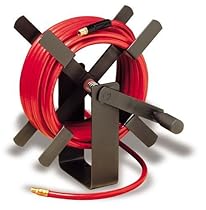 Workforce Manual Open Face Air Hose Reel, 3/8 in. x 50 ft., PVC- L8550
