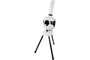 Keenso Badminton Pitcher, Portable Automatic Shuttlecock Serving Machine for Beginner Training, Lightweight ABS Design, Easy 