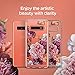 CYRILL Ciel [Cecile Collection] Designed for Samsung Galaxy S10 Plus Case, Shockproof, Floral Case (2019) - Rose Floral