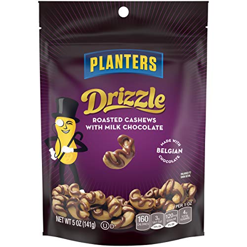 Planters Drizzle Holiday Edition Roasted Cashews with Milk Chocolate (8
