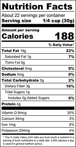 Whole Raw Shelled Hazelnuts 24 oz 1.5 LB (Non-GMO, Unsalted) - Thumbnail 3
