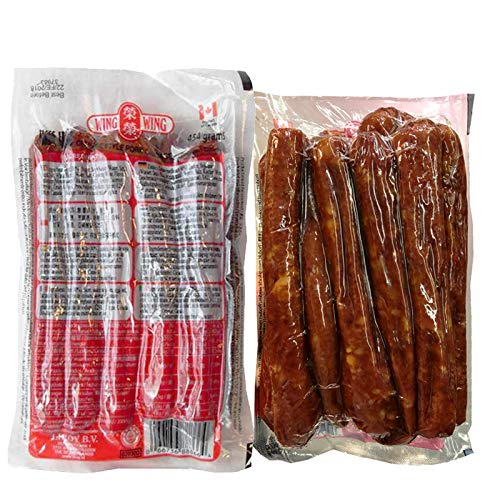 Wing Wing Chinese Sausage, Chinesische Wurst 454 g Amazon.de