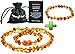 Baltic Amber Teething Necklace + Bracelet (Unisex) - Anti Flammatory, Drooling & Teething Pain Reduce Properties - Certificated Natural Baltic Amber with the Highest Quality.