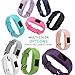 Garmin Vivofit 3 and Vivofit JR Fitness Bands With Secure Watch Clasp , BeneStellar Silicone Replacement Bands for Garmin Vivofit 3 and Vivofit JR[fits 6~8.5 inch wrists]