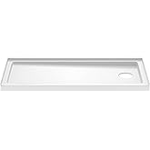 PROFLO PFSBA6030R Hammond 60" x 30" Rectangular Shower Base with Single Threshold and Right Drain - White