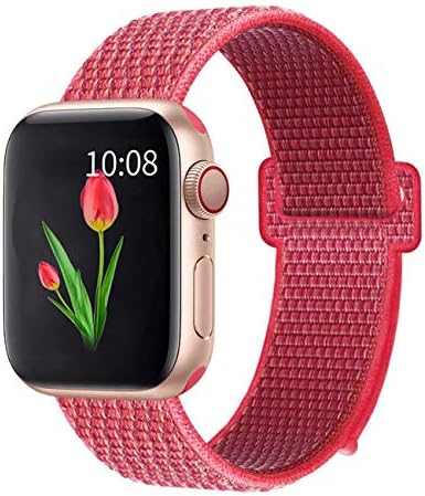 Booyi Sport Band Compatible with Apple Watch 38mm 40mm 42mm 44mm,Strap Replacement for Series 4 3 2 1