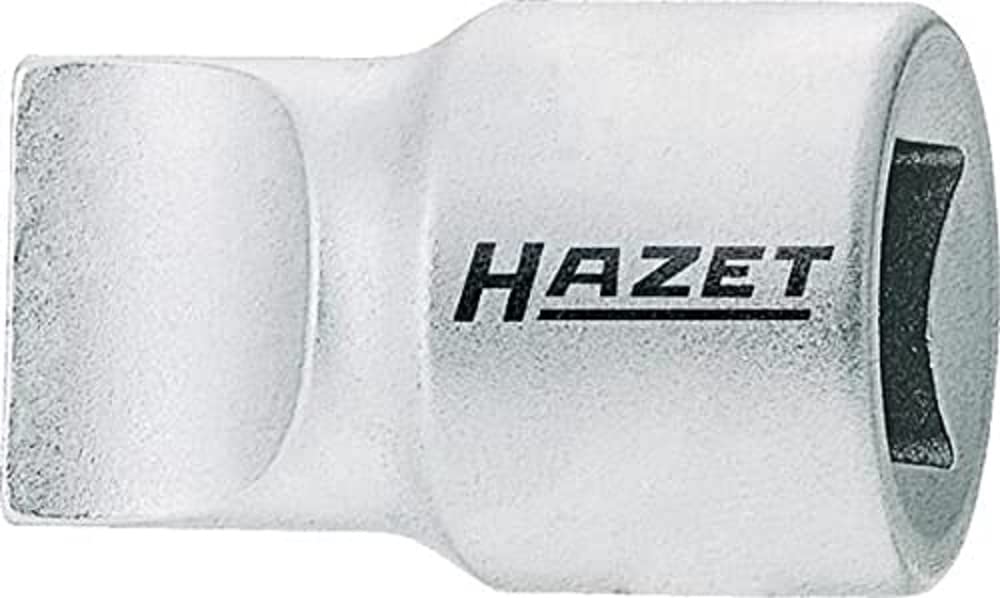 HAZET 980-3X19 Slot Profile Screwdriver Socket - Chrome-Plated