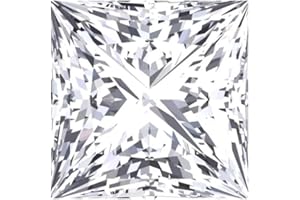 GJ GEM JEWELERS CO. Moissanite Loose Gem Stones, D Color VVS1 Clarity with GRA Certificate for Jewelry Making - Elegant GemStone - Perfect for Engagement Ring, Earring, Bracelet, Valentine's Day Gifts