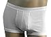 DKNY Men's 3 Pack Hip Trunk Brief - 3205311303 (Medium, White)