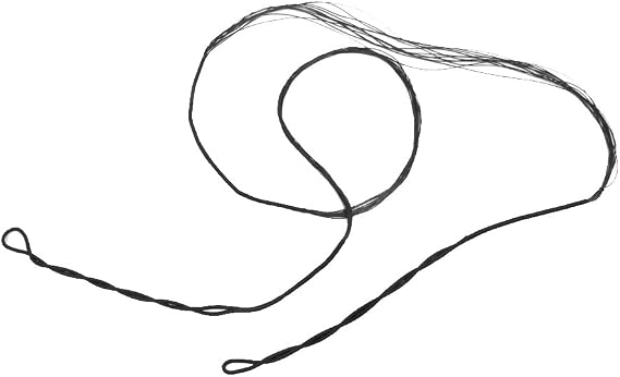 Corde D'arc PATIKIL 12 Brins - Pour Arc Classique/recurve, 69 Pouces AMO - Noir