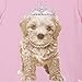 Beautees Girls' Dress-Pink/Puppy 911583