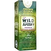 Generic Wild Apiary Brazilian Green Propolis Liquid Drop Glycolic (Non-Alcoholic) Extract 30ml (1 Bottle) - Sugar Free, Wax Free