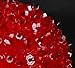 Novelty Lights, Inc. SS100-RE Commercial Grade Indoor/Outdoor Christmas Starlight Sphere, Red, 100 Light, 7.5
