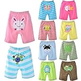 Baby PP Pants Cotton Animal Printing Summer 5 Pack (24 Months, Girl)